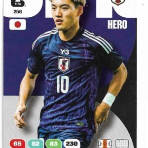 ADRENALYN OFFICIAL TRADING CARDS MUNDIAL 2026 RITSU DOAN N°258
