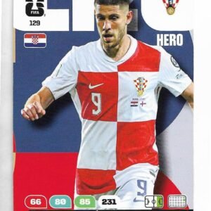 ADRENALYN OFFICIAL TRADING CARDS MUNDIAL 2026 ANDREJ KRAMARIC N°129