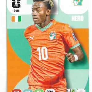 ADRENALYN OFFICIAL TRADING CARDS MUNDIAL 2026 SIMON ADINGRA N°248