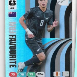 ADRENALYN OFFICIAL TRADING CARDS MUNDIAL 2026 FAN MARKO STAMENIC N°332