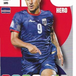 ADRENALYN OFFICIAL TRADING CARDS MUNDIAL 2026 DAILON LIVBRAMENTO N°105