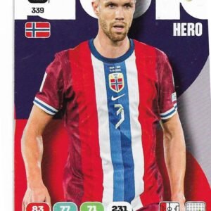 ADRENALYN OFFICIAL TRADING CARDS MUNDIAL 2026 KRISTOFEER VASSBAKK AJER N°339