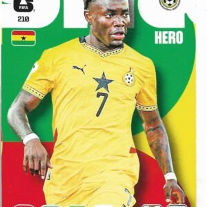 ADRENALYN OFFICIAL TRADING CARDS MUNDIAL 2026 ABDUL ISSAHAKU FATAWU N°210