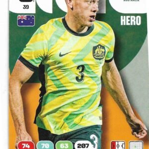 ADRENALYN OFFICIAL TRADING CARDS MUNDIAL 2026 LEWIS MILLER N°39