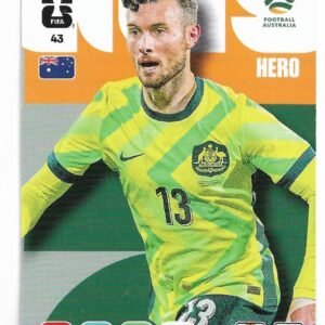 ADRENALYN OFFICIAL TRADING CARDS MUNDIAL 2026 AIDEN O´NEILL N°43