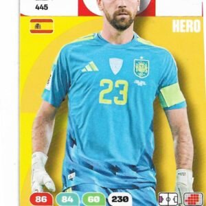 ADRENALYN OFFICIAL TRADING CARDS MUNDIAL 2026 UNAI SIMÓN N°445