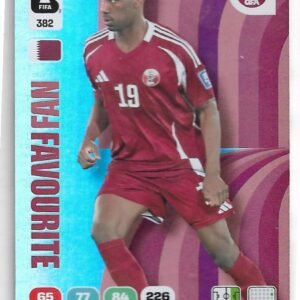 ADRENALYN OFFICIAL TRADING CARDS MUNDIAL 2026 FAN ALMEOZ ALI N°382