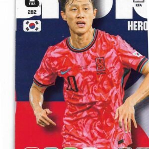 ADRENALYN OFFICIAL TRADING CARDS MUNDIAL 2026 JAESUNG LEE N°282