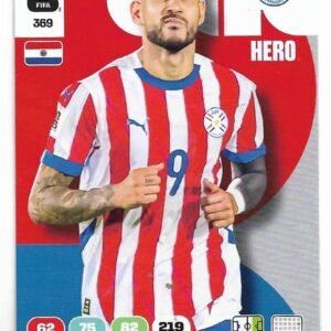 ADRENALYN OFFICIAL TRADING CARDS MUNDIAL 2026 ANTONIO SANABRIA N°369