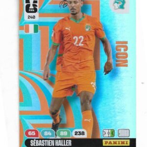 ADRENALYN OFFICIAL TRADING CARDS MUNDIAL 2026 SÉBASTIEN HALLER N°240