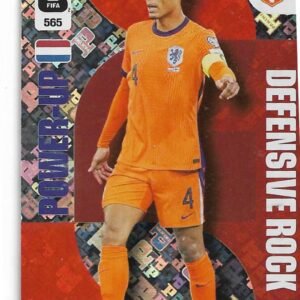 ADRENALYN OFFICIAL TRADING CARDS MUNDIAL 2026 POWER-UP VIRGIL VAN DIJK N°565