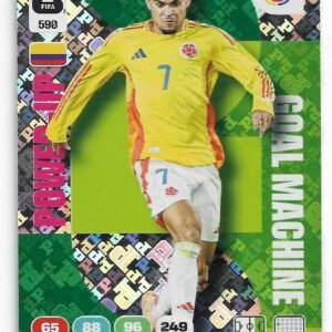 ADRENALYN OFFICIAL TRADING CARDS MUNDIAL 2026 GOAL MACHINE LUIS DÍAZ N°590