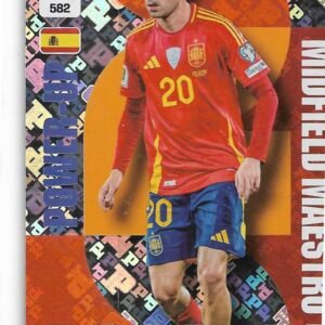 ADRENALYN OFFICIAL TRADING CARDS MUNDIAL 2026 POWER-UP PEDRI N°582