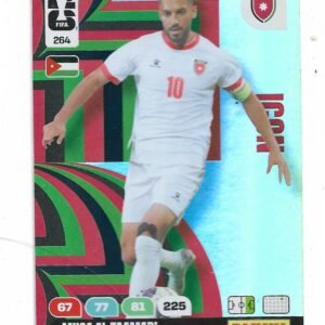 ADRENALYN OFFICIAL TRADING CARDS MUNDIAL 2026 MUSA AL-TAAMARI N°264