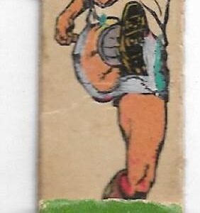 ALBUM DE FIGURITAS CRACK 1968 ARGENTINA SILUETA MARCOS N°9 VELEZ SARSFIELD