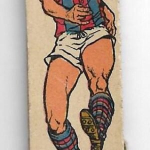 ALBUM DE FIGURITAS CRACK 1968 ARGENTINA SILUETA VEGLIO N°11 SAN LORENZO