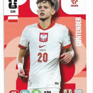 ADRENALYN OFFICIAL TRADING CARDS MUNDIAL 2026 SEBANTIAN SZYMANSKI N° 538