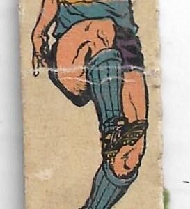 ALBUM DE FIGURITAS CRACK 1968 ARGENTINA SILUETA PIANETTI N°7 BOCA