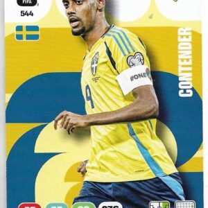 ADRENALYN OFFICIAL TRADING CARDS MUNDIAL 2026 ALEXANDER ISAK N°544