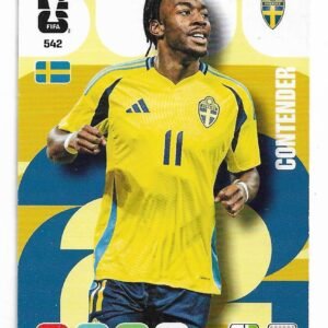 ADRENALYN OFFICIAL TRADING CARDS MUNDIAL 2026 ANTHONY ELANGA N°542