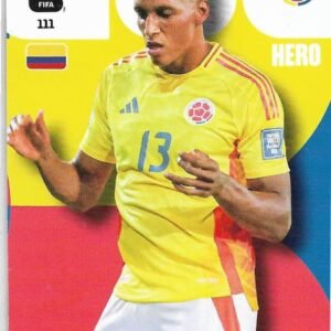 ADRENALYN OFFICIAL TRADING CARDS MUNDIAL 2026 DÁVINSON SÁNHEZ N°110