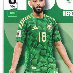 ADRENALYN OFFICIAL TRADING CARDS MUNDIAL 2026 SALEH ABU ALSHAMAT N°404