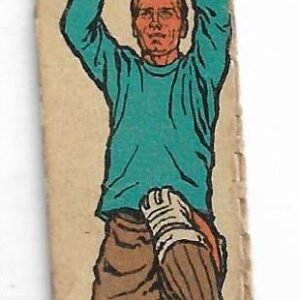 FIGURITAS DEL ALBUM CRACK 1968 ARGENTINA SILUETA N°1 ARQUERO