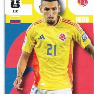 ADRENALYN OFFICIAL TRADING CARDS MUNDIAL 2026 DANIEL MUÑOZ N°112