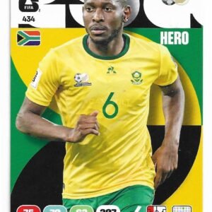ADRENALYN OFFICIAL TRADING CARDS MUNDIAL 2026 AUBREY MODIBA N°434