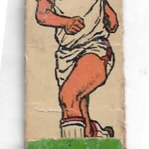 FIGURITAS DEL ALBUM CRACK 1968 ARGENTINA SILUETA CANTU N°6 HURACAN