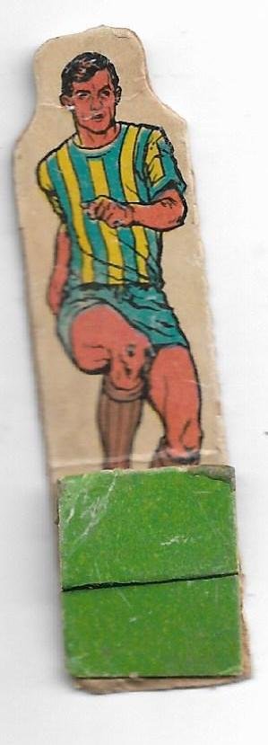 FIGURITAS DEL ALBUM CRACK 1968 ARGENTINA SILUETA PALMA N°8 ROSARIO CENTRAL
