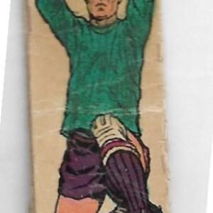 FIGURITAS DEL ALBUM CRACK 1968 ARGENTINA SILUETA SANTORO N°1 ARQUERO
