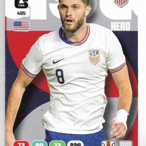 ADRENALYN OFFICIAL TRADING CARDS MUNDIAL 2026 TANNER TESSMANN N°485