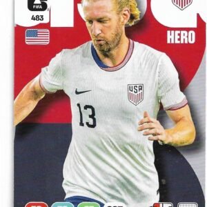 ADRENALYN OFFICIAL TRADING CARDS MUNDIAL 2026 TIM REAM N°483