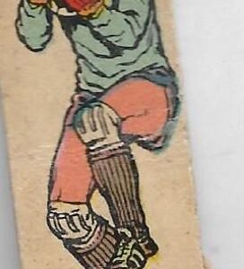 FIGURITAS DEL ALBUM CRACK 1968 ARGENTINA SILUETA FLORES N°1 ARQUERO