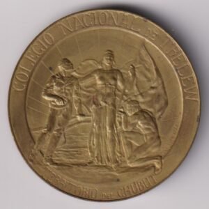 MEDALLA COLEGIO NACIONAL DE TRELEW- CHUBUT 1924