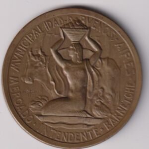 MEDALLA MERCADO INTENDENTE BARNETCHE 1927