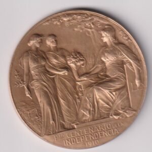 MEDALLA 100 ANIVERSARIO DE LA INDEPENDENCIA 1810-1910