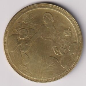 MEDALLA ESCUELA PROFECIONAL PAULA ALBARRACIN 1924