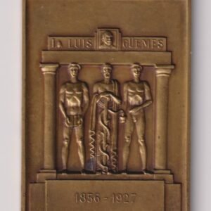 MEDALLA MEDICINA DR LUIS GUEMES 1927