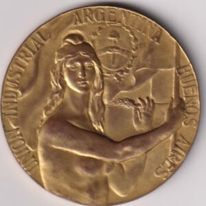 MEDALLA UNION INDUSTRIAL 1924