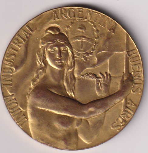 MEDALLA UNION INDUSTRIAL 1924