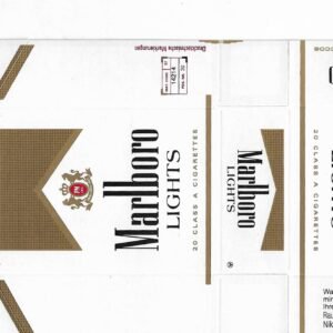 MARQUILLA MALBORO LIGHTS 20 CIGARRILLOS AUSTRIA