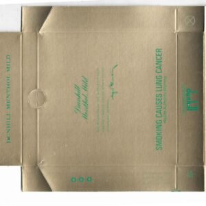 MARQUILLA DUNHILL 20 CIGARRILLOS AUSTRALIA BOX