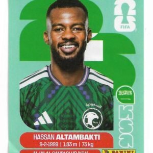 FIGURITAS FIFA MUNDIAL 2026 HASSAN ALTABAKTI KSA 8