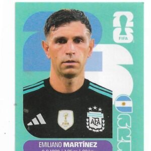 FIGURITAS FIFA MUNDIAL 2026 EMILIANO MARTÍNEZ ARG 2