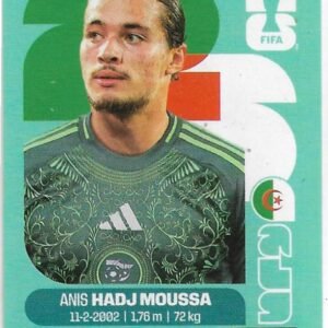 FIGURITAS FIFA MUNDIAL 2026 ANIS HADJ MOUSSA ALG 17