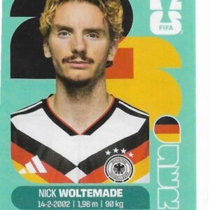 FIGURITAS FIFA MUNDIAL 2026 NICK WOLTEAMADE GER 20