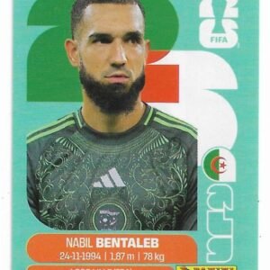 FIGURITAS FIFA MUNDIAL 2026 NABIL BENTALEB ALG 12