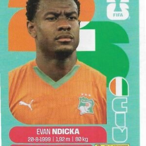 FIGURITAS FIFA MUNDIAL 2026 EVAN NDICKA CIV 6